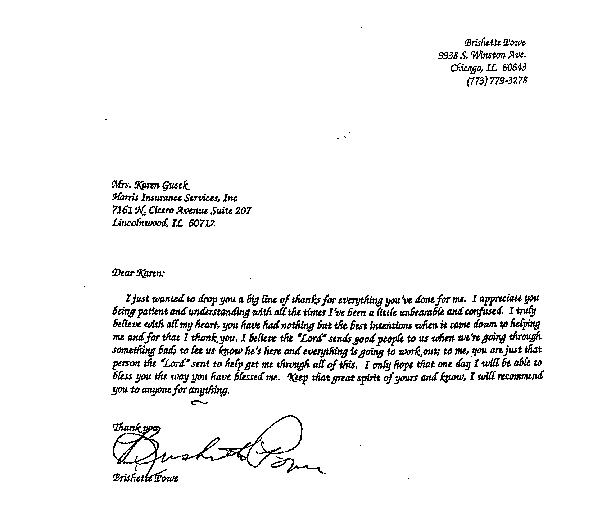 Brishette Powe Testimonial