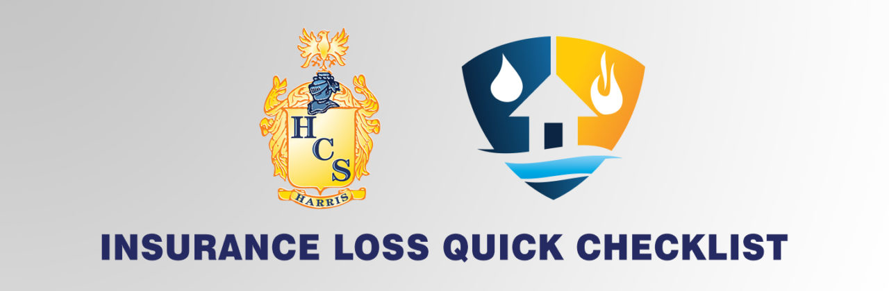 The Harris Claims Insurance Loss Checklist (Quick List)